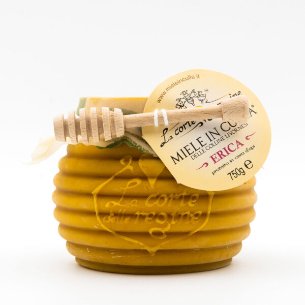 Vasetto di miele in cera d’api – 750gr